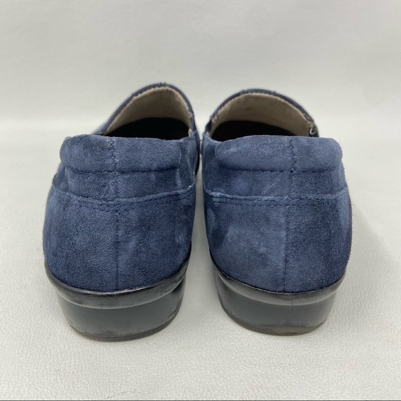 Naturalizer Channing Suede Slip On Loafers, Women's Size 7.5M, Navy - Picture 8 of 13